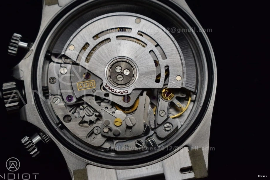 Daytona Dial Edition Clean SS Black 116520 SA4130 904L V2 and Bracelet Case 1:1 Best 0417